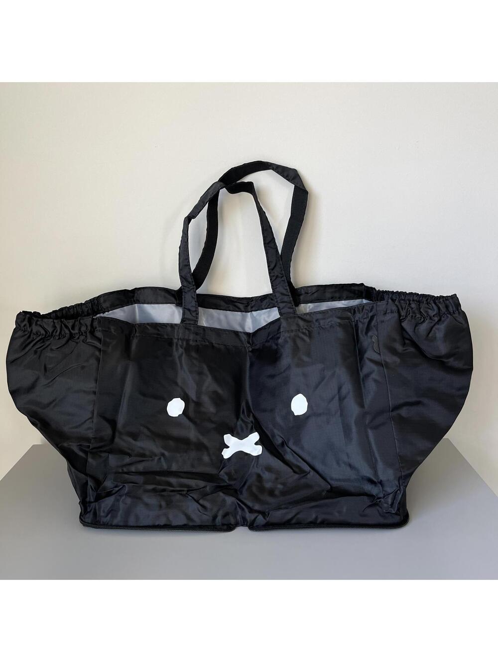 Miffy Foldable Eco Extra Large Heat Resistnat Bag in Black NWT